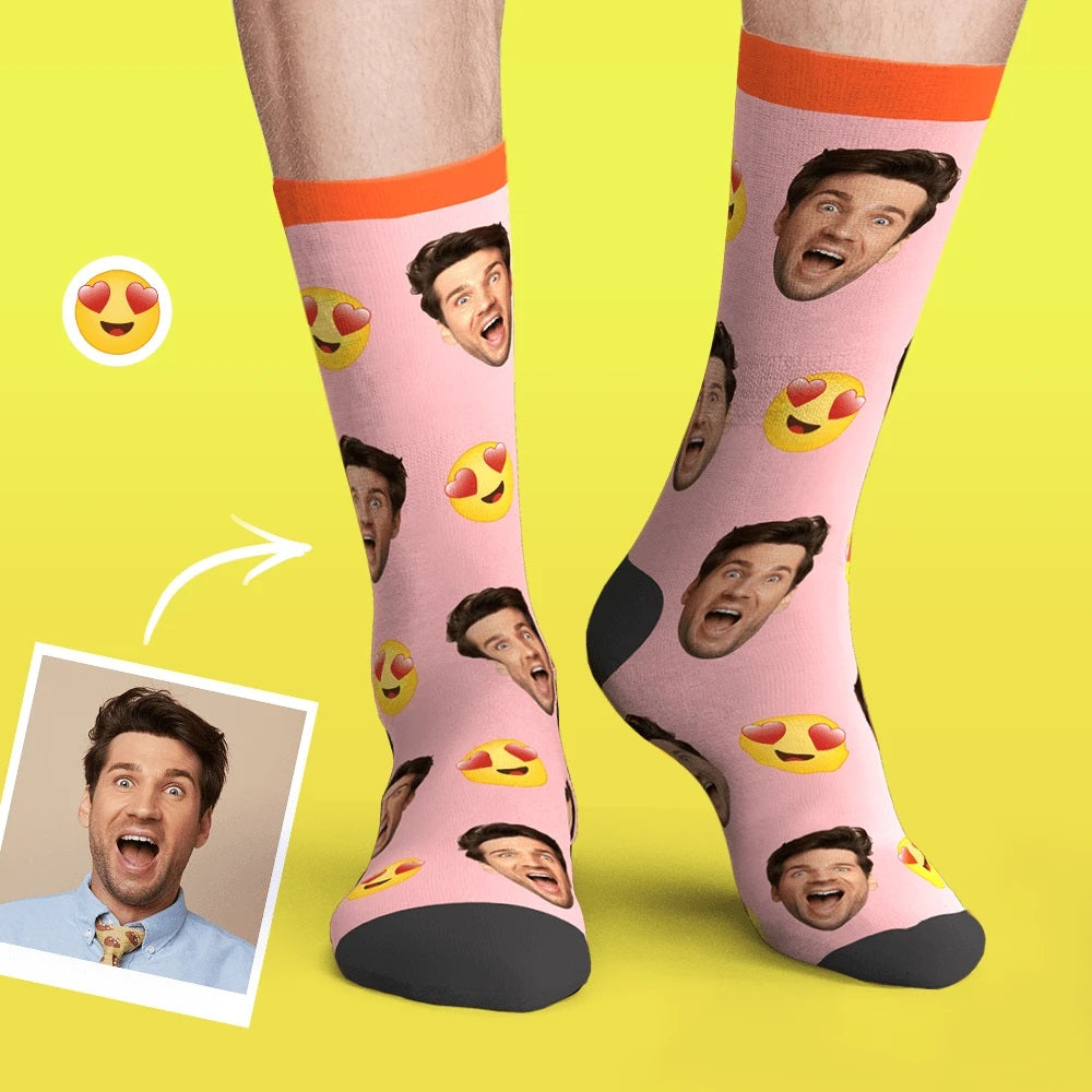 Sokken met gezicht erop - Sokken met gezicht