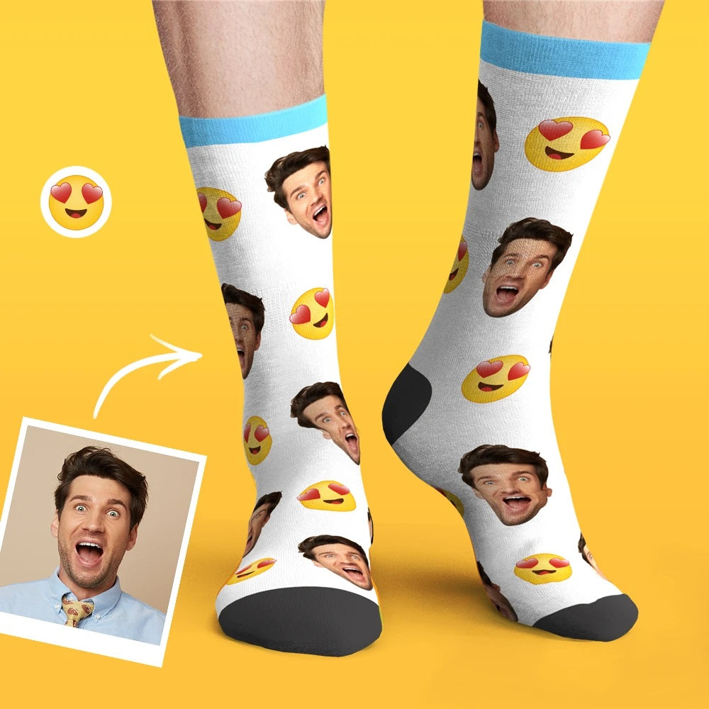 Sokken met gezicht erop - Sokken met gezicht