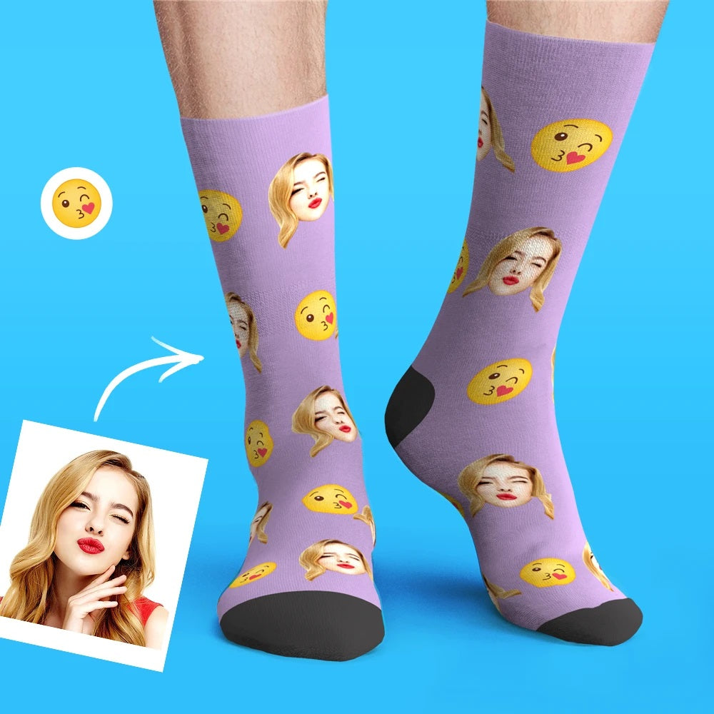 Gepersonaliseerde sokken met foto - Sokken met gezicht